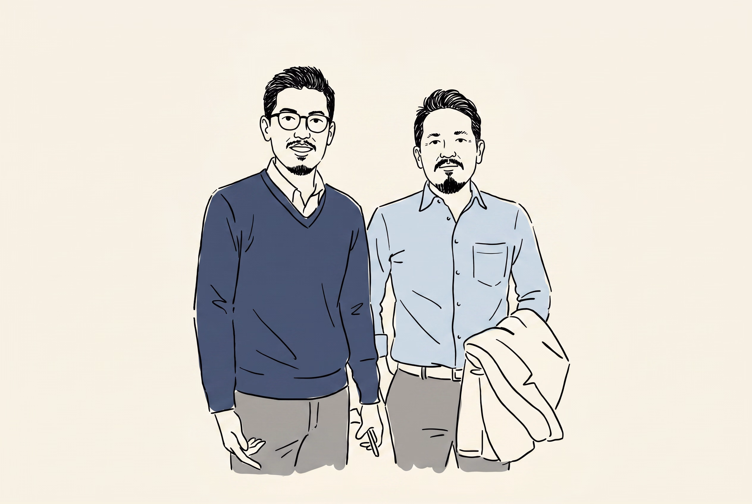 Anil Gurung and Akash Gurung, co-founders of Vynspire